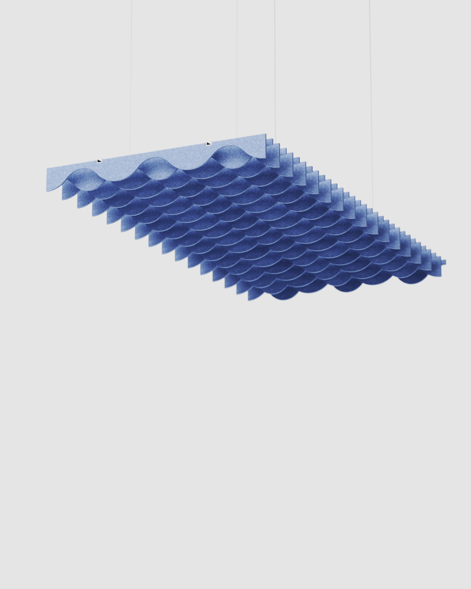 Ceiling Baffles - Alternating