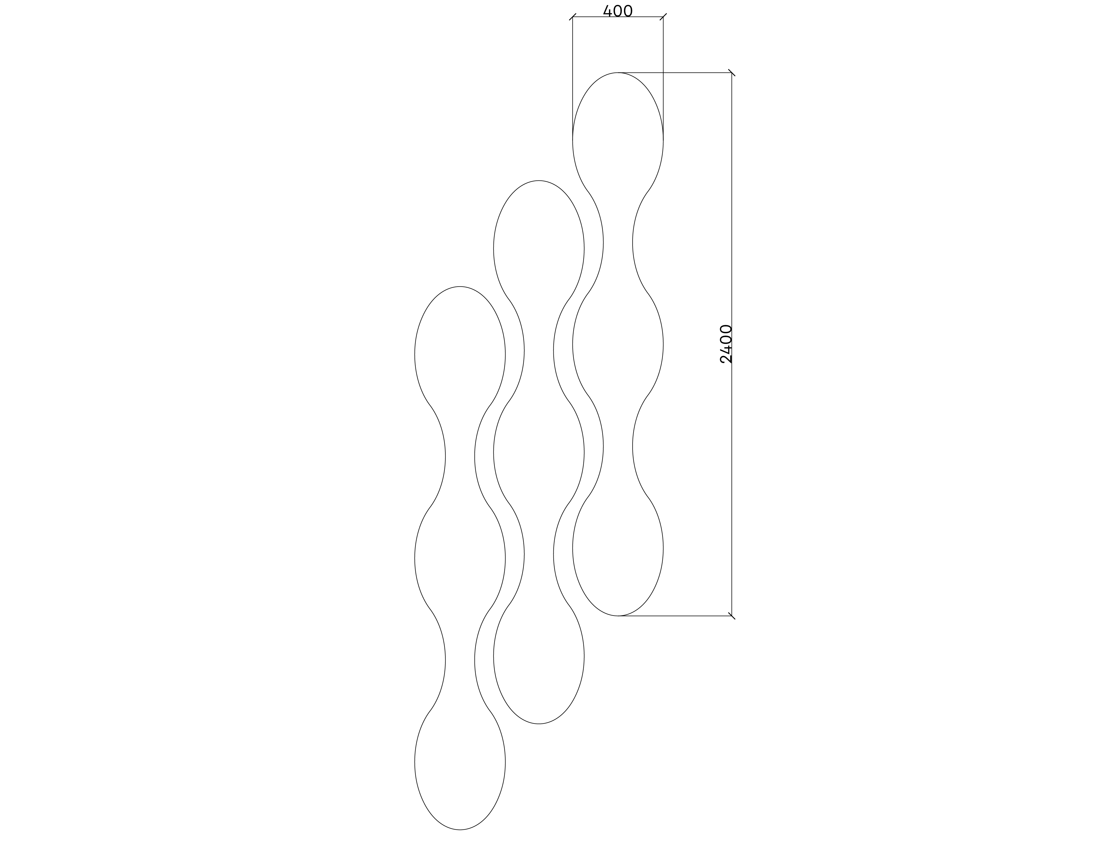 Ceiling Panel - Elongated