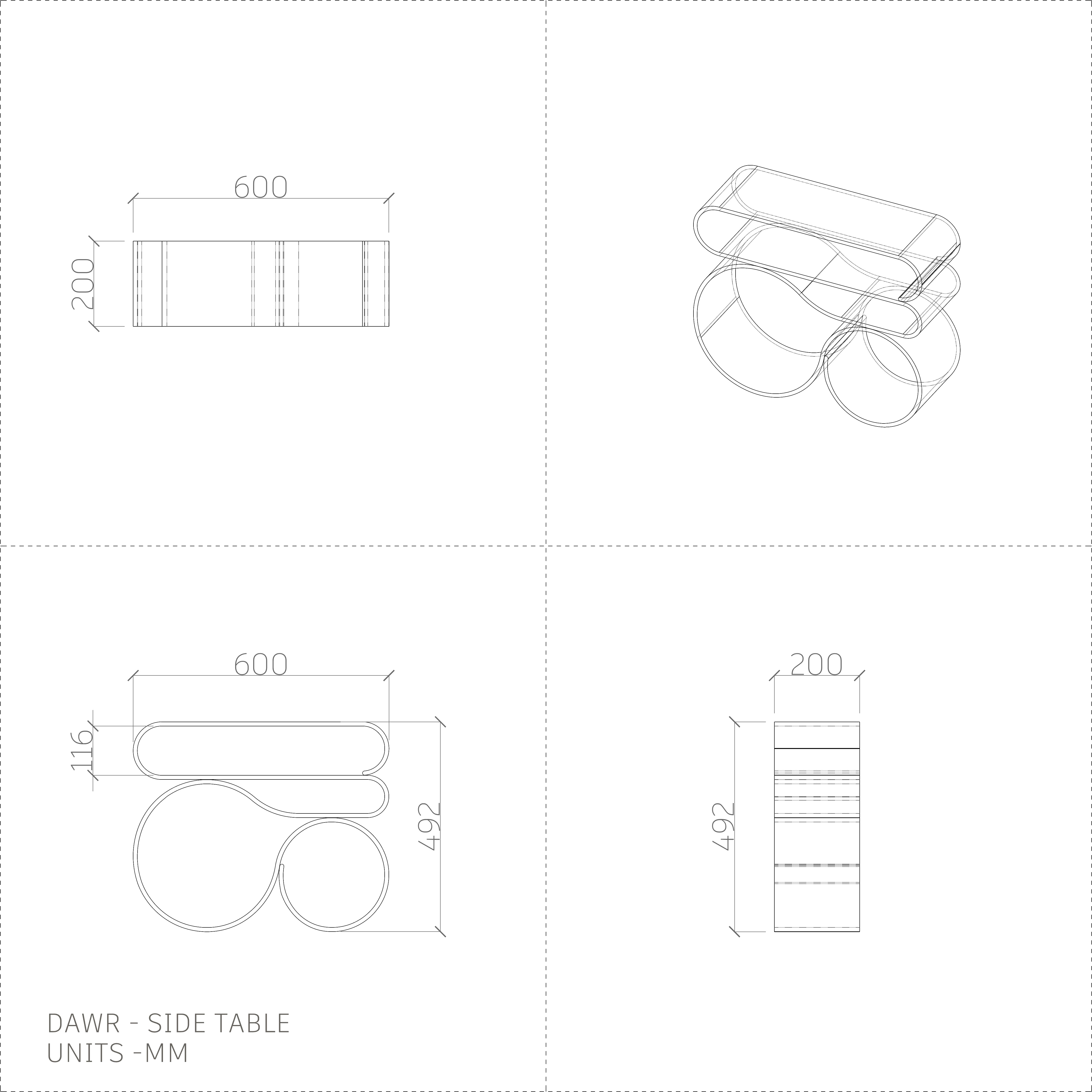 Side Table - Dawr
