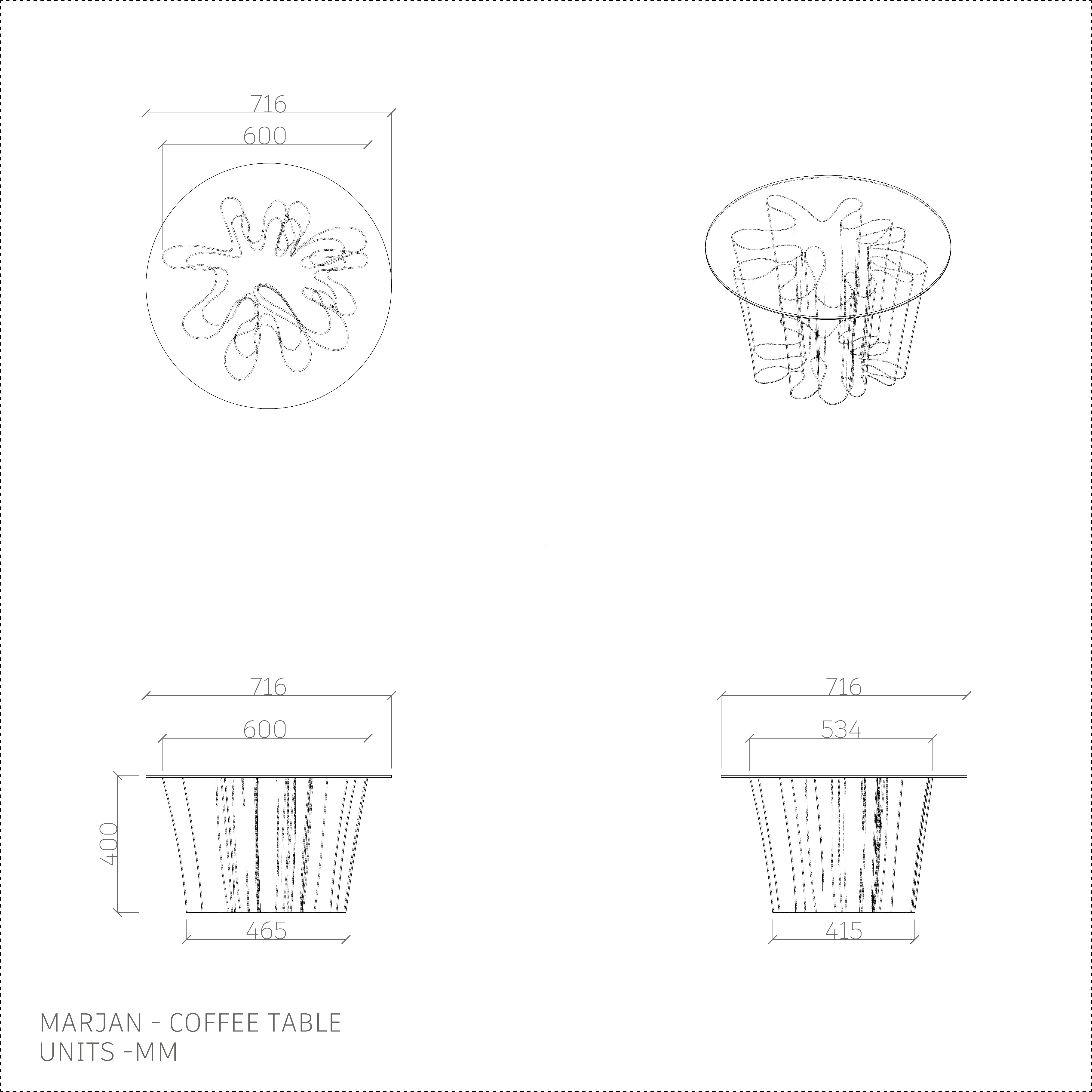 Coffee Table - Marjan